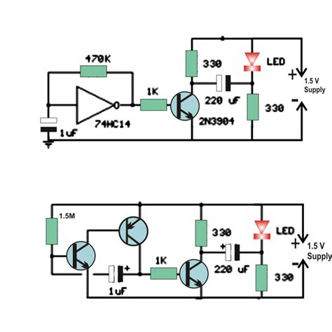 12v Dc Led Flasher Circuit Diagram