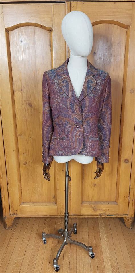 Vintage Rare Tapestry Blazer Gem