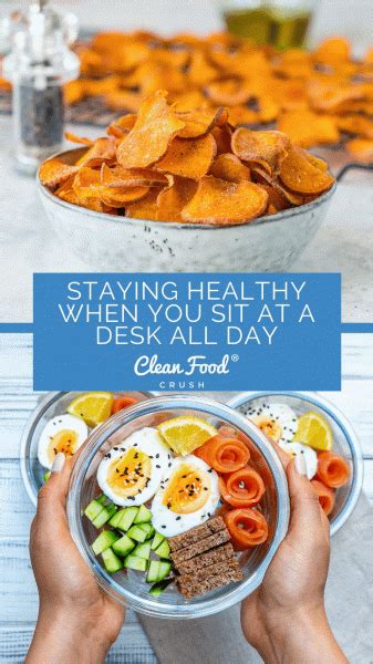 5 Ways To Stay Healthy While Working A Desk Job Clean Food Crush