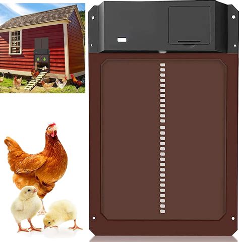 Automatic Chicken Coop Door Light Sensing Chicken Coop Door