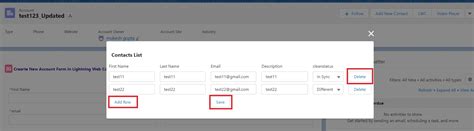 Add And Delete Rows By Lightning Web Component In Table Salesforce