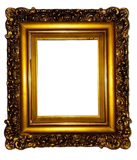 10 X 8.5 Antique Wood Gold Gilded Frame - Etsy