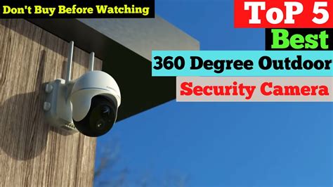 TOP 5 Best 360 Degree Outdoor Security Camera in 2025: Ultimate ...