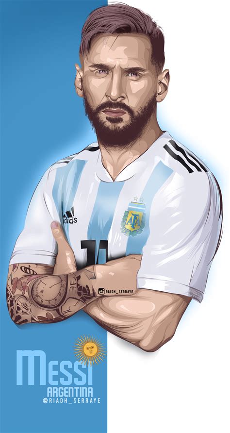 Messi VECTOR ART | Behance