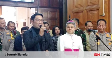 Malam Misa Natal 2022 Selesai Ridwan Kamil 100 Aman