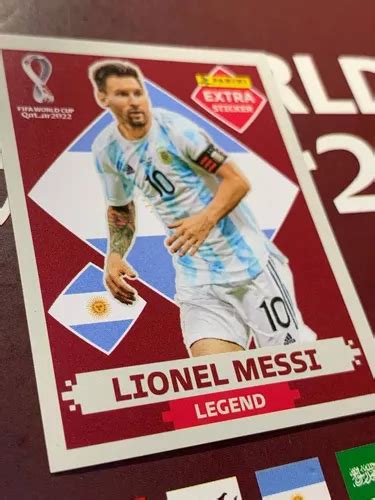 Figurinha Lionel Messi Legend Bord Copa Do Mundo Qatar R Em