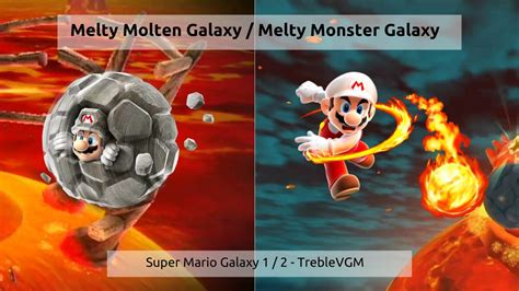 Melty Molten Galaxy Melty Monster Galaxy Super Mario Galaxy