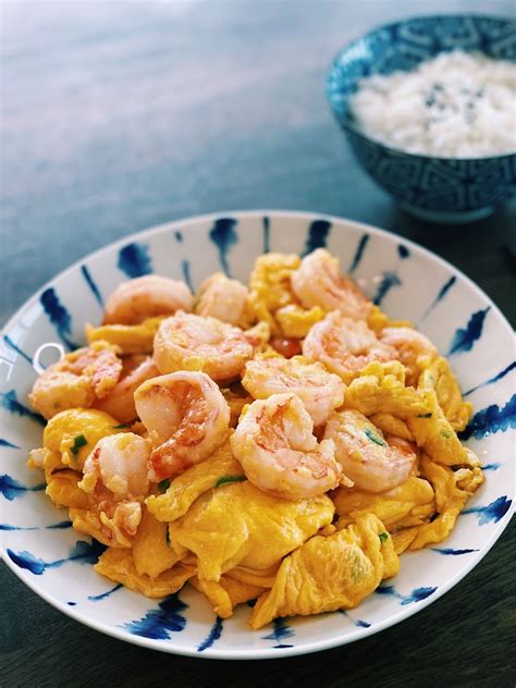 Shrimp And Egg Stir Fry 10 Minutes Only Tiffy Cooks