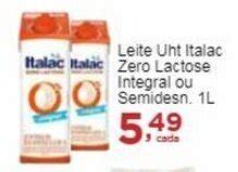 Leite Uht Italac Zero Lactose Integral Ou Semidesn L Oferta Na Rossi