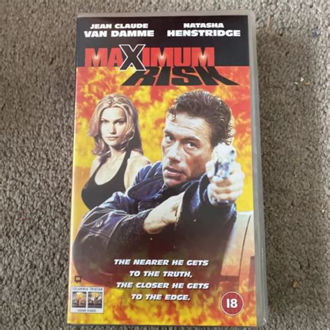 Maximum Risk Vhs Jean Claude Van Damme Natasha Henstridge Video Tape