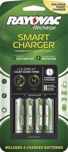 Customer Reviews RAYOVAC NiMH NiCad AA AAA Battery Charger PS332 4B