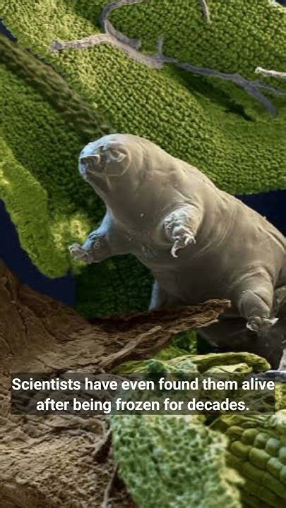 Meet The Tardigrade The Toughest Creature On Earth Shorts Viral