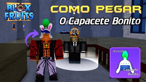 COMO PEGAR O CAPACETE BONITO NO BLOX FRUITS YouTube