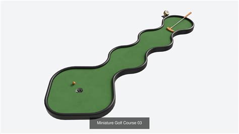 Miniature Golf Courses Collection Cgtrader