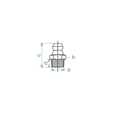 Graisseur Hydraulique Droit Filetage Unf Mon Flexible