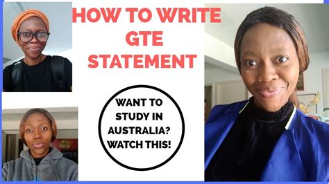 HOW TO WRITE GENUINE TEMPORARY ENTRANT GTE YouTube