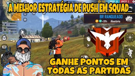 A Melhor Estrat Gia De Rush Em Squad Na Ranqueada Free Fire Ganhe