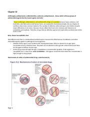 Biol Chapter Review Docx Chapter Antifungals