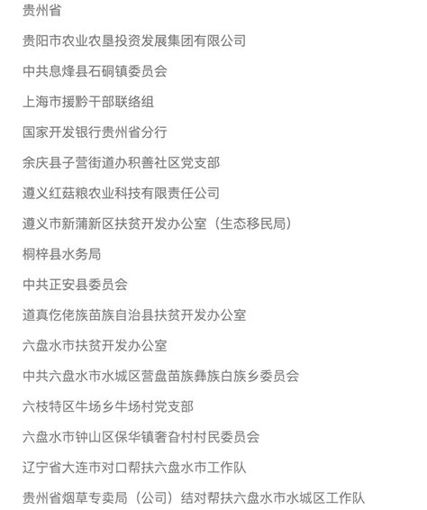 全国脱贫攻坚先进个人先进集体拟表彰对象公示！贵州这些集体和个人上榜澎湃号·媒体澎湃新闻 The Paper