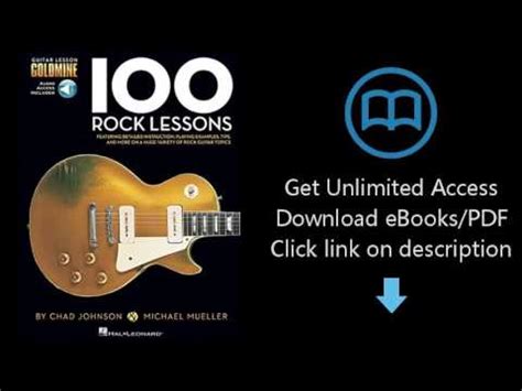 100 Rock Lessons Guitar Lesson Goldmine Series Book CD YouTube