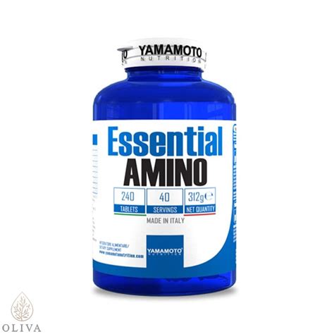 Essential Amino 240Tbl Yamamoto Nutrition Oliva Online Apoteka