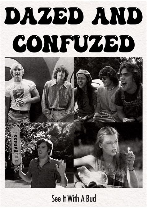 Dazed And Confused Movie Poster On Behance