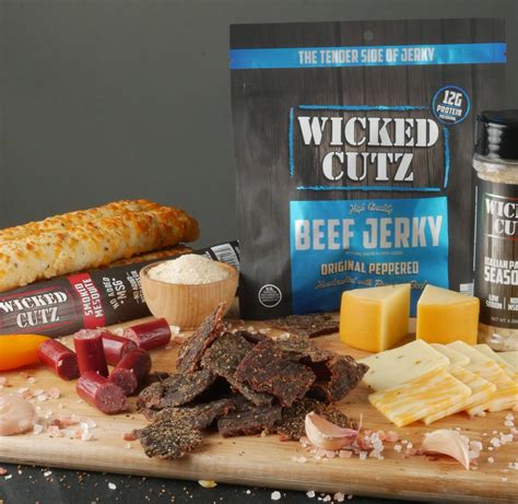 Premium Jerky And Beef Sticks All Natural Wicked Cutz