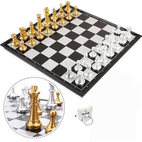 Jeu déchecs Magnétique Plateau Jeux D échecs de voyage magnétique