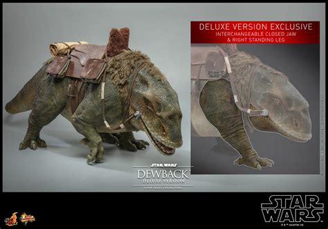 HOT TOYS Dewback Sixth Scale Collectible Deluxe Version Mintinbox