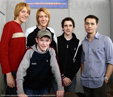 Oliver James Phelps Devon Murray Matthew Lewis And Christian