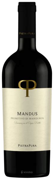 Pietra Pura Mandus Primitivo Di Manduria Vivino