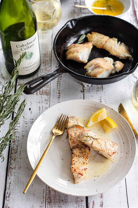 Classic White Fish in White Wine Sauce : At the Immigrant's Table