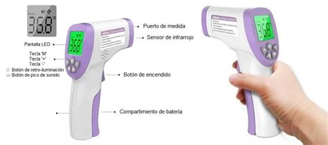 Termmetros Infrarrojos Digitales Para Medir La