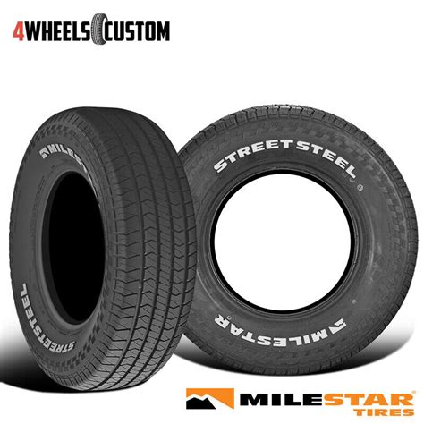 X New Milestar Streetsteel R T Track Competition Tire Ebay