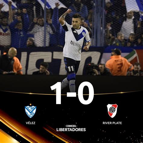 Conmebol Libertadores On Twitter 🔥👏 ¡ganó Velez E Irá Con Ventaja Al