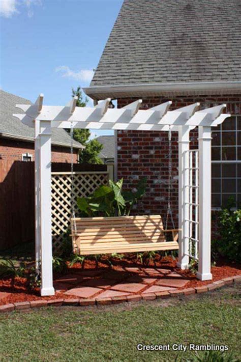 25 Beautifully Inspiring DIY Backyard Pergola Designs For Outdoor