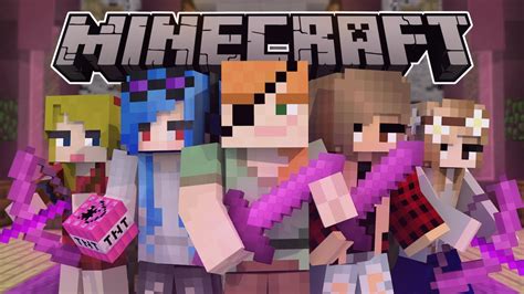 If GIRLS Ruled Minecraft Minecraft Animation YouTube