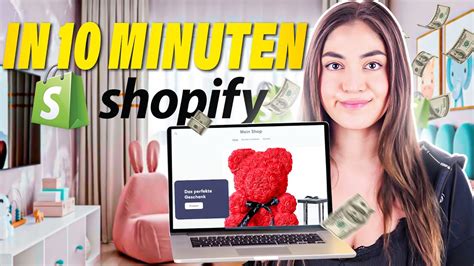 Shopify für Anfänger Online Shop in 10 MINUTEN erstellen 2024 YouTube