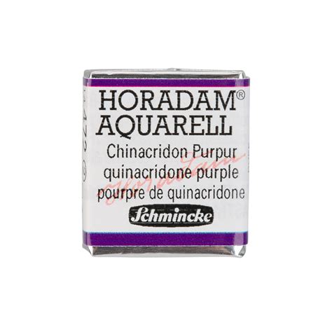 Schmincke Horadam Aquarel Quinacridone Purple S Half Napje