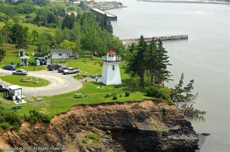 Walton Harbour Lighthouse Walton Nova Scotia Canada