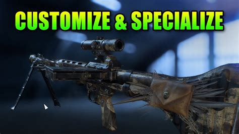 How to Specialize a Weapon in Battlefield V