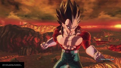 Dragon Ball Xenoverse 2 Vegeta Super Saiyan 4 Final Shine Attack Finish