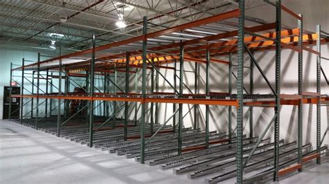 Push-Back Pallet Racking Storage - Barron Equipment & Overhead Doors