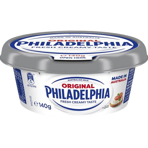 Philadelphia Original Cream Cheese Spread Tub G Woolworths