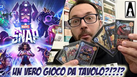 E Se Marvel Snap Fosse Un Vero Gioco Da Tavolo Vi Mostro Il Mio