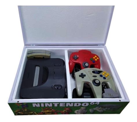 Caixa Nintendo 64 Sabores Jabuticaba De Madeira Mdf Frete grátis