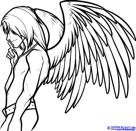 Angels And Demons Drawing At Getdrawings Free Download