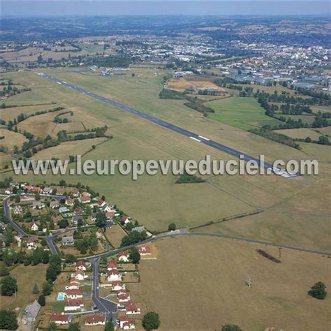 Photos Aériennes De Aurillac 15000 Laérodrome Daurillac Cantal