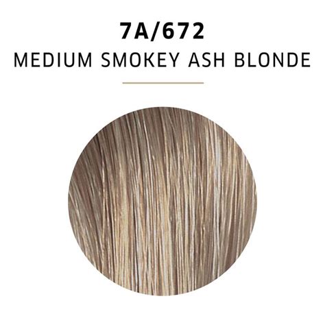 Wella Medium Smoky Ash Blonde Color Charm Gel Permanent Hair Color