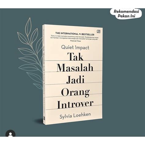 Jual Buku Tak Masalah Jadi Orang Introver Shopee Indonesia